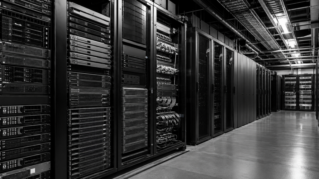 Enterprise data center infrastructure representing professional IT lifecycle management and hardware optimization.